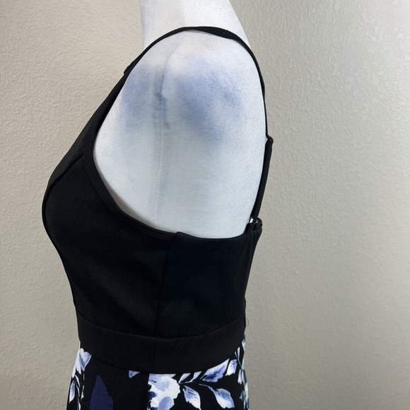 Speechless Dress Women 11‎ Black Halter Floral - Picture 6 of 14